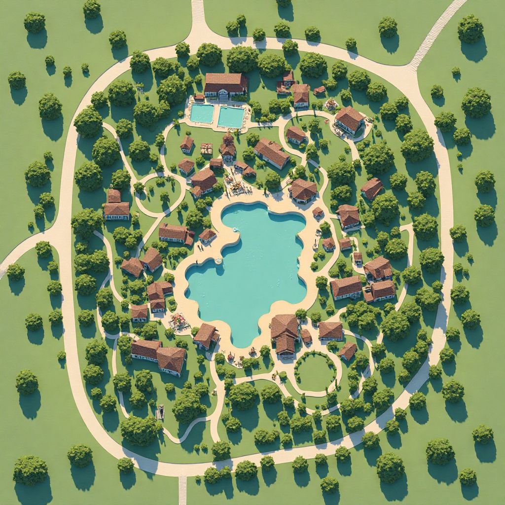 Map showing the location of WildLife Zoo